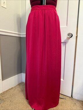 Women’s Fuchsia Maxi Skirt